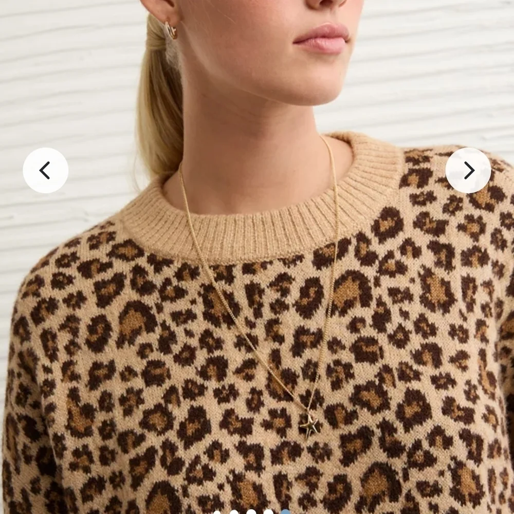 Leopard Print Sweater American Eagle - Picture 2 of 5